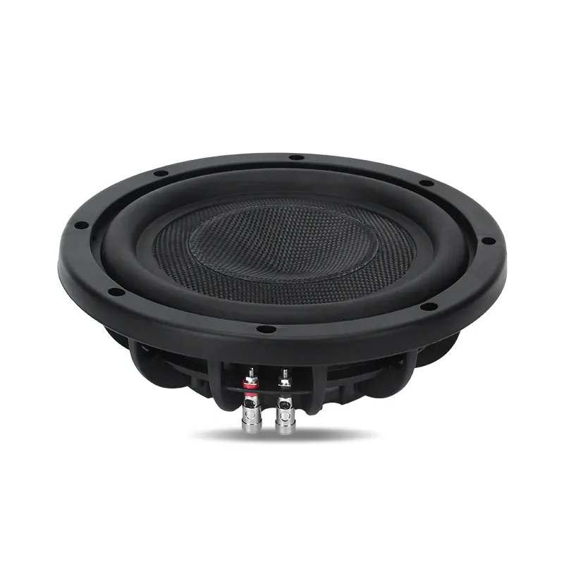 High Quality Powered Subwoofer Carbon Fiber Cone Dual 10 12 Inch Bass Double Magnet 600w Subwoofers
