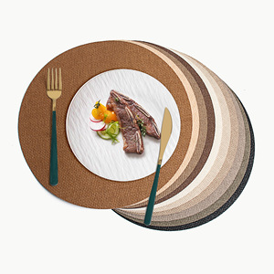 Vente chaude, petit tapis de table en cuir à carreaux, luxe léger, double face, imperméable, isolation thermique, Guangzhou, usage domestique, hôtel, style occidental - Product Image 3