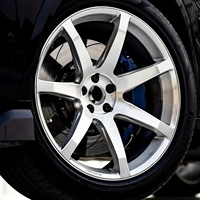 Rines de Aleación Forjados en Plata Brillante, 17/18/19/20 Pulgadas, Finamente Pulidos, de una Sola Pieza, Compatibles con los Modelos BMW X4, X5 y X6