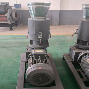 Máquina de Fabricación de Pellets de Biomasa de Matriz Plana Vertical Resistente al Desgaste, con Motor y Engranajes, para Uso Industrial, Pellets de Combustible Pequeños - Product Image 4