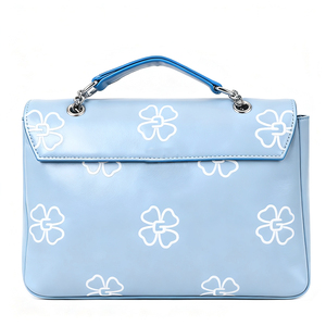 Tùy Chỉnh Thiết Kế Của Phụ Nữ Hoa Mô Hình Màu Xanh PU Da Crossbody Túi Phong Cách Dây Đeo Chuỗi Vai Túi Cho Sử Dụng Hàng Ngày Và Hẹn Hò - Product Image 6