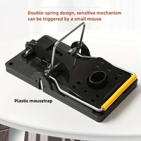 Piège à souris en métal réutilisable solide attrape-souris physique efficace pour souris rongeurs rats-piège à moustique tueur de souris