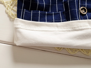 Conjuntos de Ropa para Niños, Trajes de Pantalones con Tirantes y Camisa para Bebés, Venta al Por Mayor - Product Image 4