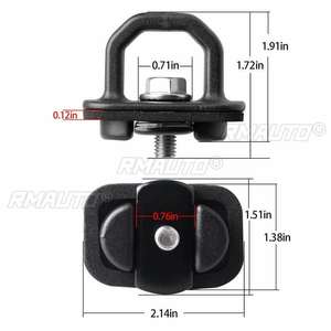 Anclajes de Sujeción Laterales para Camionetas Chevy Silverado, GMC Sierra 2007-18, Chevy Colorado, GMC Canyon - Product Image 4