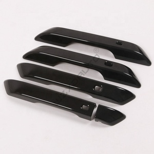 WZXD Gloss Black <b>Door</b> Handle Cover Catch <b>Trim</b> Exterior Accessories for 2022 2023 - Product Image 2