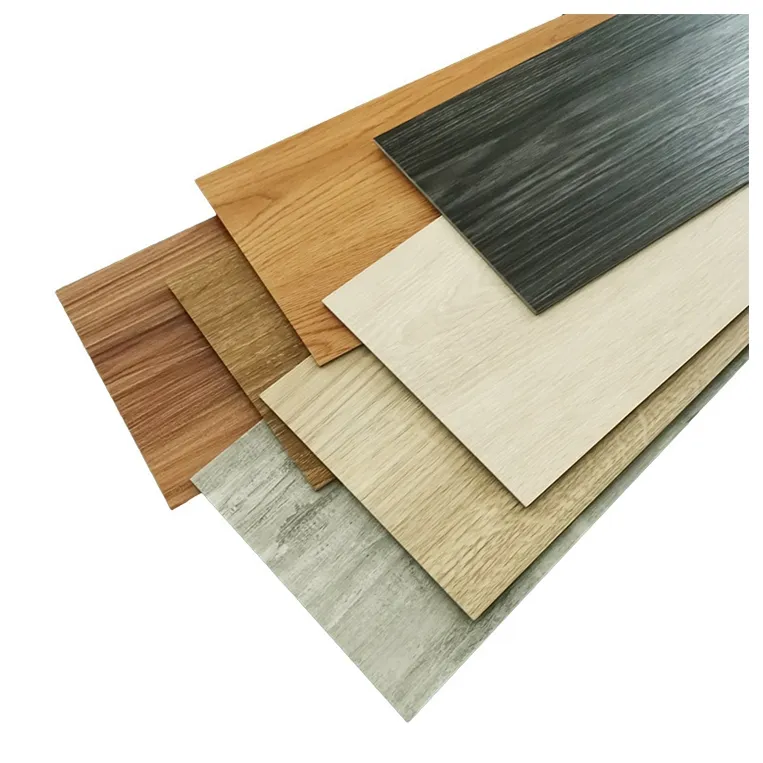 High quality wood surface flexible dry back plank China factory price vinyl pvc flooring with best service
