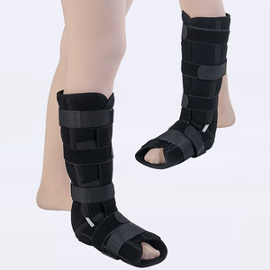 Penyangga Pergelangan Kaki Bawah yang Dapat Disesuaikan, Ortosis Penopang Tulang Betis dan Tulang Lutut, Penyangga Kaki Patah dan Kaki Kendur - Product Image 2