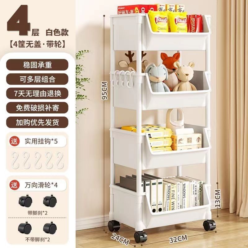 Gancho de polea de cuatro capas, blanco y abierto - resistente y a prueba de óxido.