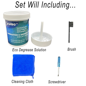 Kit de nettoyage de roulements de skateboard WBG non toxique 100% écologique, liquide d'entretien des roulements, nettoyant pour roulements de skateboard - Product Image 4