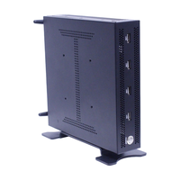 Mini PC industrial listo para enviar CPU I7 I5 I3 RAM 4GB SSD128GB 512GB USB 6 computadora de escritorio de red dual de cuatro núcleos sin ventilador
