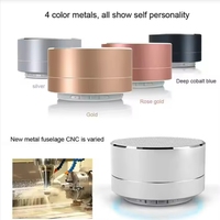 Étanche Mini A10 Métal Portable Sans Fil pour Haut-Parleur Bluetooth avec Haut-Parleur de Musique LED avec Communication WiFi