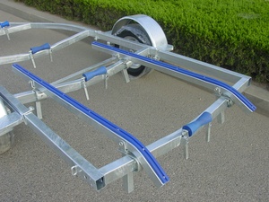 <span class=keywords><strong>Remolque</strong></span> para Barcos/Yates de Acero Galvanizado de Alta Resistencia de 5.5m, Fabricado en Fábrica, Venta al Por Mayor, BCT0106A - Product Image 4