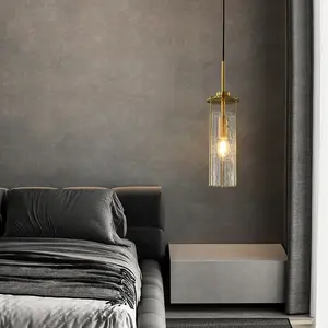 High Quality Interior Decor Project Home Living Room Bed Room Bedside Luxury Glass Wall Lamp Lighting For Decoration