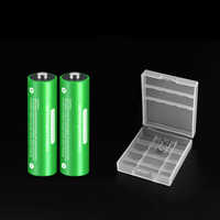 Batterie lithium-ion AA personnalisée Doublepow 1,5 V 3400 mWh, rechargeable par micro-USB, cylindrique, 4000 cycles, garantie 12 mois