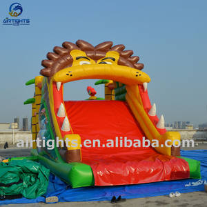 Parque de Atracciones inflable de alta calidad, tobogán de <span class=keywords><strong>León</strong></span> personalizado, aprobado por la CE - Product Image 2