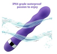 Vibrador Anal con Forma de Varilla para Mujeres, Estimulador de Punto G y Clítoris, Masturbador con Rosca, Masajeador, Dildo Grande