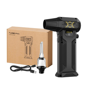 130000rpm Super Power Violent Turbo Fan LED <strong>Light</strong> Portable Mini Air Blower 2-in-1 Air Duster Vacuum Cleaner Clean Screen - Product Image 1