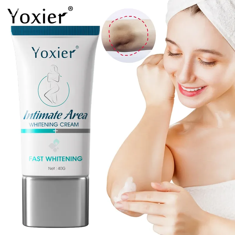 Yoxier Intieme Gebied Whitening Cream Vrouwen Deel Whitening Vagina Nek Onderarm Whitening Melklotion Whitening Huidverzorging 40G