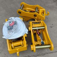 Coupleur de liaison pour excavatrice robuste et durable, directement de l'usine, pour machines compactes avec système de verrouillage de sécurité