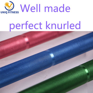 Revêtement en céramique <span class=keywords><strong>UNIQ</strong></span> Haltérophilie Cross Fitness Gym Barbell Bar Colored Barbell - Product Image 3