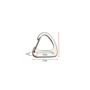 Excelente Hebilla Triangular de Aluminio Aeronáutico de 15 mm para Mochilas y Gancho de Seguridad, Accesorios de Equipaje Ligeros y Modernos - Product Image 3