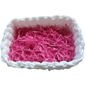Pink Shredded Specialty Shredded Tissue Uncoated Paper Shred Filler Crinkle Cut Paper For Gift Box Packaging