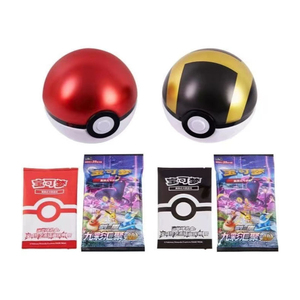 Version chinoise PTCG Pokemnoed <span class=keywords><strong>Ball</strong></span> Advanced <span class=keywords><strong>Ball</strong></span> Boîte cadeau en papier Cartes Pokémon originales Jeu de société durable Dernière édition 151 Rare - Product Image 2