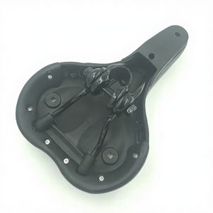 Sillín de bicicleta Lanqi cóncavo 02, asiento de ciclismo suave y cómodo, color negro, para bicicleta de montaña, unisex, para adultos, para todas las estaciones, estilo moderno - Product Image 4