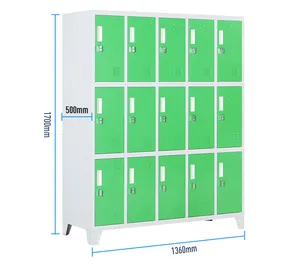 Gym iron locker cabinet steel staff steel work Armario lockers school storage steel metal locker