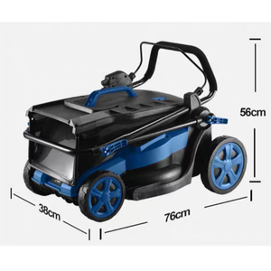 Industrial 20V*2 Cordless Lawn Mower Dual 20V Battery System 750W Dual-Blade <b>Cutting</b> 40L <b>Grass</b> Box DIY Commercial-Grade - Product Image 6