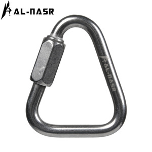 Al-Nasr Triangular Carabiner 316 Stainless Steel Safety Lock Buckle High Load Capacity - Product Image 3