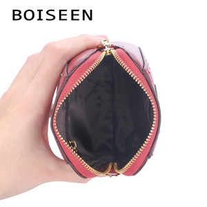 Boiseen Women's Phone Bag 7 Inch Zipper Vertical <b>Square</b> Portable Crossbody Bag With Chain Shoulder Bag - Product Image 2