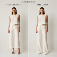 Pantalon large en lin extra long pour femme, coupe ample, longueur au sol, décontracté, pour le quotidien et les loisirs, idéal pour l'été et les vacances, vente en gros, personnalisable OEM