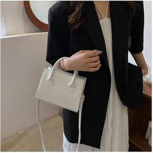 Factory Custom Patent PU Leather Handbag Shinny Evening Clutch Purse <b>Mini</b> Zipper Closure Eco-Friendly for Women - Product Image 6