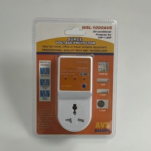 Protector de Sobretensión Universal de 20 Amperios, 110V/220V, con Interruptor Automático y Enchufe para Enchufes de EU, AU, US, UK y ZA - Product Image 5