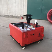 Pompe à béton mobile TONGXING, efficace et flexible, pour usage domestique, 220V/380V, mini-pompe à béton, puissance 5,5 kW/7,5 kW, capacité du bac de 60 L