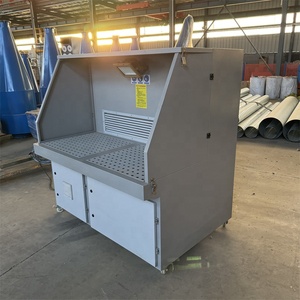 โต๊ะขัดและทำความสะอาดแบบดาวน์ดราฟสำหรับเตียงทรายงานไม้โต๊ะเก็บ<span class=keywords><strong>ฝุ่น</strong></span>เคลื่อนที่ได้สองตำแหน่ง - Product Image 6