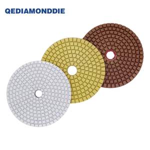 Prix d'usine, disques de polissage diamantés à liaison résineuse humide/sèche de 4 pouces pour le polissage du granit, de la céramique, des carreaux et du jade - Product Image 2