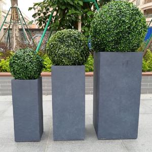 High Quality Fiber Clay Indoor and Outdoor Flower Pots & Planters Wholesale Decorative <b>Vase</b> Planting Pot - Product Image 1