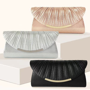 Borse da sera da donna con pochette da donna eleganti in <span class=keywords><strong>argento</strong></span> dorato all'ingrosso - Product Image 6