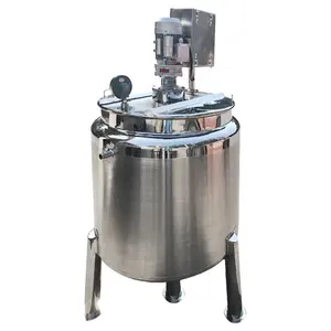 Liquid Chemical Machinery Mixing Equipment Mobile Jacketed Mixing Tank