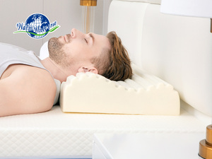 <span class=keywords><strong>Almohada</strong></span> Cervical Ortopédica de Espuma Viscoelástica de Alta Calidad, Personalizable, Cómoda y Muy Suave, con Tecnología de Tejido Jacquard para el Dolor de Cuello - Product Image 5