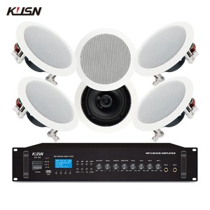 <span class=keywords><strong>360W</strong></span> Powered Chuyên Nghiệp Khuếch Đại & 8 Pcs 30W 6 Inch Đồng Trục Loa Trần Nhà Theatre Powered Địa Chỉ Công Cộng Hệ Thống - Product Image 1