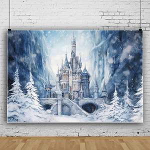 5x3 pies Winter Castle CartoonClick para expandir - Product Image 2