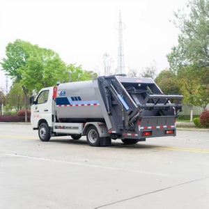 Camion Compacteur de Déchets Électrique <span class=keywords><strong>KLF</strong></span> Haute Capacité et Fiable 4x2 5,3m, Nouvelle Énergie, Autonomie 280KM, Vitesse 90km/h - Product Image 5