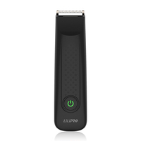 Tondeuse corporelle Petite machine à raser le corps Tondeuse sensible à affichage LED Rechargeable pour homme