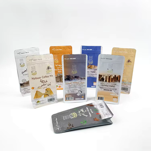 Sacs <span class=keywords><strong>café</strong></span> debout à zip latéral et valve à dégazage - Emballage scellable pour grains <span class=keywords><strong>de</strong></span> <span class=keywords><strong>café</strong></span> et thé <span class=keywords><strong>en</strong></span> vrac - Product Image 4