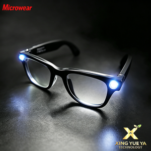 WAi4 Smart Glasses AI Voice Assistant ChatGPT Translation <b>Bluetooth</b> Call Strong Flashlight Recording Music Playing UV protection - Product Image 1
