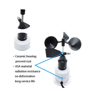 MINI ESTACIÓN METEOROLÓGICA TODO EN UNO, SENSOR DE VELOCIDAD Y DIRECCIÓN <span class=keywords><strong>DEL</strong></span> VIENTO, ANEMÓMETRO, TEMPERATURA <span class=keywords><strong>DEL</strong></span> AIRE, HUMEDAD, PRESIÓN ATMOSFÉRICA - Product Image 3