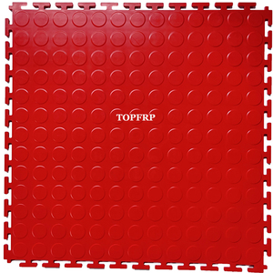 Easy Installation PVC Garage Flooring Tiles Anti-Slip Wear-Resistance 7mm Thick Interlocking Plastic Warehouse Floor Tiles - Product Image 4